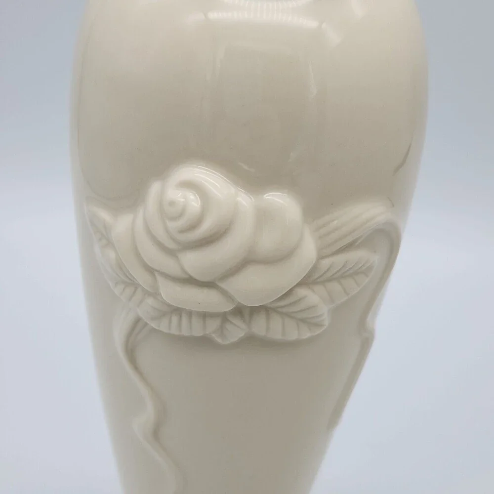 3 Lenox Collections Rose Blossom Medium Vases 24K Gold Trim NIB Item #091352